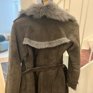 Burberry shearling coat. Stunning.